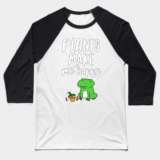 Plant's Make Me Happy Baseball T-Shirt